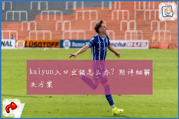 kaiyun入口出错怎么办？附详细解决方案